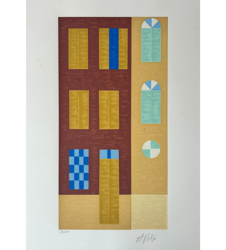 Alfredo Volpi - Serigrafia